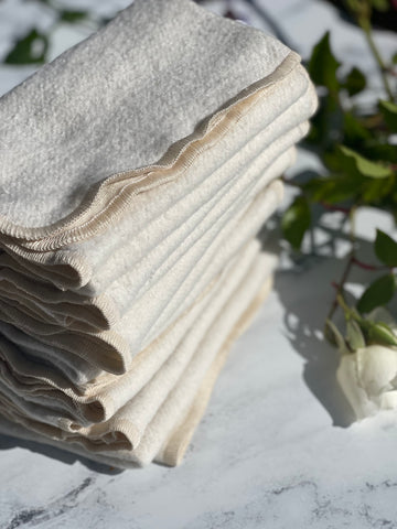 Organic Cotton & Hemp Facial Cleansing Cloth